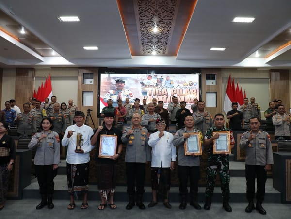 Trisula Kamtibmas Diperkuat, Ditbinmas Polda Bali Tegaskan Tiga Pilar sebagai Benteng Utama Keamanan