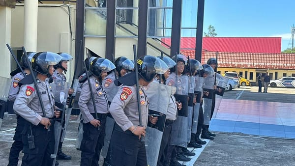Sat Samapta Polresta Pontianak gelar Latihan peningkatan kemampuan Dalmas