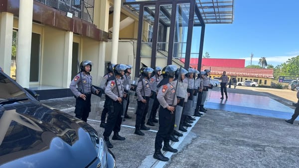 Asah Kemampuan Pengendalian Massa, Sat Samapta Polresta Pontianak Gelar Latihan Rutin Dalmas