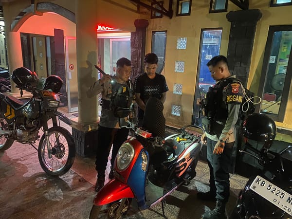 Patroli Enggang Bergerak Cepat Tindaklanjuti Aduan Warga, Terduga Penipu Berhasil Diamankan
