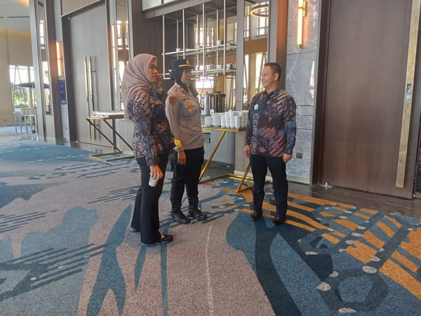 Pastikan Kegiatan APEKSI Berjalan Aman, Kapolsek Pontianak Selatan Pimpin Pengamanan di Novotel Pontianak