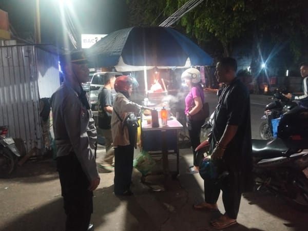 Cegah Balap Liar, Enggang Timur Gencarkan Patroli Dialogis di Wilayah Rawan