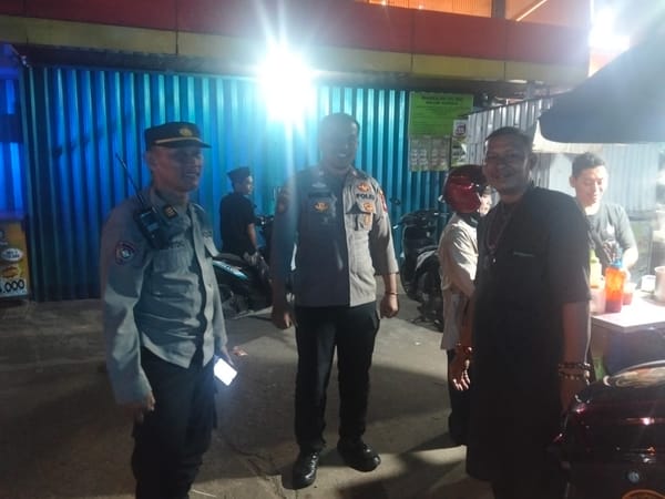 Patroli Dialogis, Enggang Timur Antisipasi Balap Liar dan Gangguan Kamtibmas