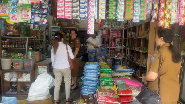 Demi Cegah Lonjakan Harga, Satgas Saber Pangan Polda Bali Sidak Harga Bahan Pokok