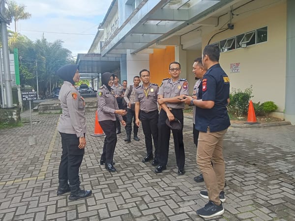 Penanganan Jenazah Mr X di RS Bhayangkara Dimonitor Kapolsek Pontianak Selatan