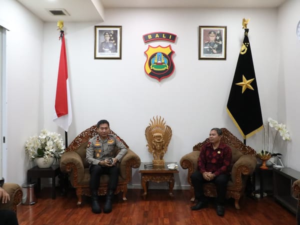 Wakapolda Bali Terima Audiensi Komisi Informasi, Perkuat Sinergitas Keterbukaan Informasi Publik
