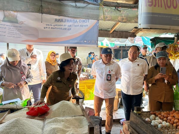 Polda Kalteng Bersama Pemprov Intensif Pantau Pasar, Pastikan Kebutuhan Pokok Aman Jelang Idul Adha 1447 H