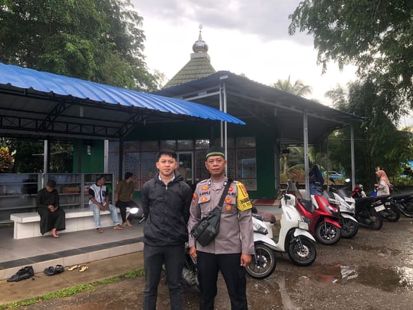 Polsek Pontianak Selatan Kawal Pengamanan Sholat Idul Adha 1447 H, Ibadah Jamaah Berlangsung Aman dan Tertib
