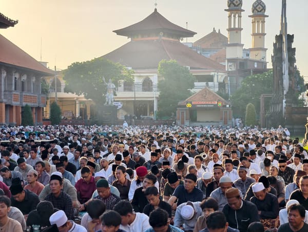 Hangatnya Kebersamaan Warnai Perayaan Idul Adha di Mapolda Bali