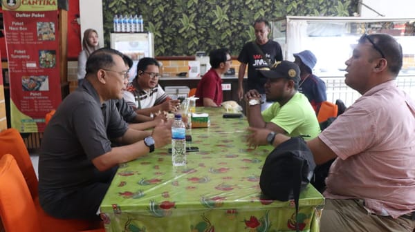 Satgas Humas Ops Damai Cartenz-2026 Perkuat Sinergi dengan Insan Pers Lewat Silaturahmi di Jayapura