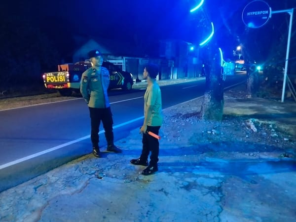 Polsek Pontianak Kota Perketat Patroli Malam untuk Antisipasi Kriminalitas