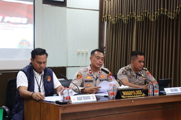 Polres Barito Timur Bongkar Tiga Kasus Kejahatan Jalanan, Lima Pelaku Ditangkap