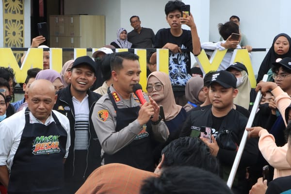 Kapolresta Pontianak Dukung Program Qurban Bahagia 6.0 Bersama Bobon Santoso