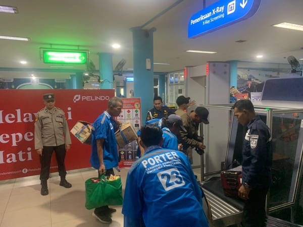 Cegah Gangguan Kamtibmas, Polsek Pelabuhan Dwikora Lakukan Pengamanan serta Verifikasi Manifest Penumpang