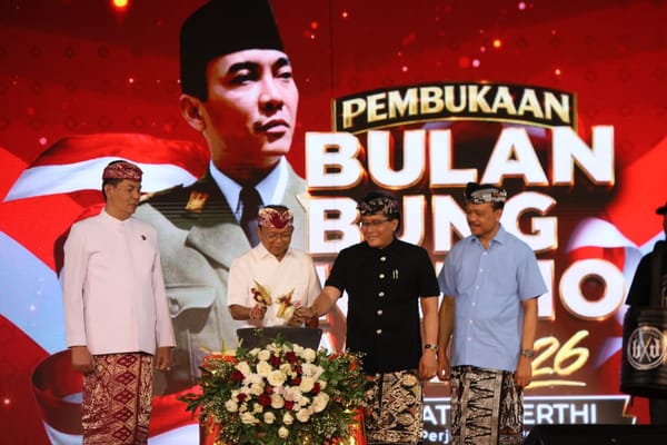 Wakapolda Bali Hadiri Pembukaan Bulan Bung Karno VIII Tahun 2026, Perkuat Semangat Kebangsaan dan Persatuan