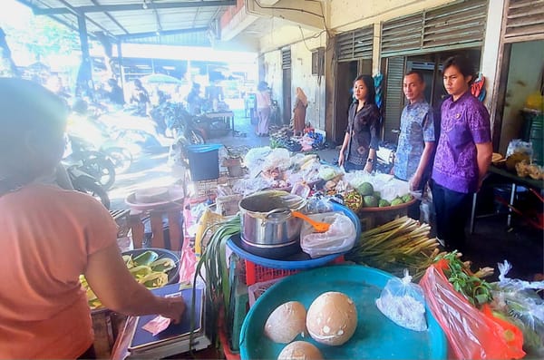 Jelang Galungan dan Kuningan, Satgas Saber Pangan Polda Bali Turun ke Pasar: Pastikan Harga Tetap Stabil dan Stok Aman