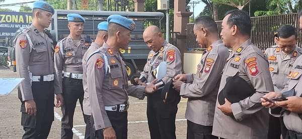 Tingkatkan Profesionalisme Anggota, Bidpropam Polda Kalbar Gelar Gaktibplin di Polresta Pontianak