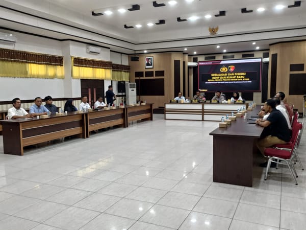 Polresta Pontianak Perkuat Sinergi Penegakan Hukum melalui Rapat Koordinasi dan Pengawasan PPNS