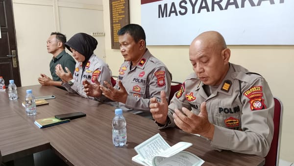 Polsek Pontianak Selatan Gelar Yasinan dan Doa Bersama untuk Kamtibmas yang Aman dan Kondusif di Wilayahnya