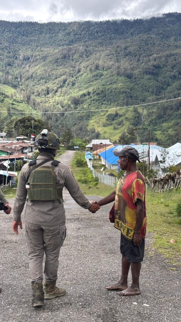 Ops Damai Cartenz 2026 Intensifkan Patroli Dialogis, Jaga Situasi Kamtibmas Tetap Kondusif di Sinak