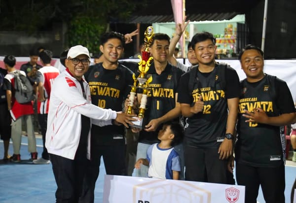 Tim Basket Bhayangkara Dewata Raih Juara III SPENSAKA Basketball Competition 3