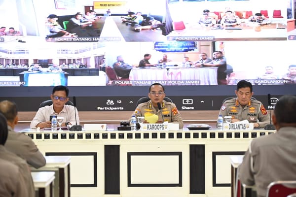 Polda Jambi Matangkan Pelaksanaan Operasi Patuh Siginjai 2026 Melalui Latpraops