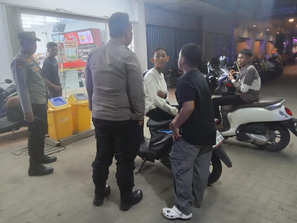 Enggang Selatan Tingkatkan Patroli Dialogis, Remaja Diberikan Himbauan Demi Situasi Kondusif