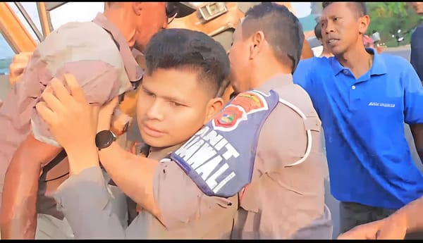 Aksi Cepat Polisi dan Masyarakat Selamatkan Pengemudi Truk Rem Blong di Tulang Bawang