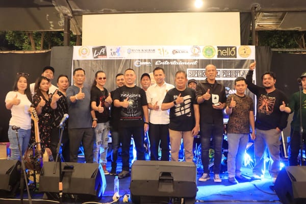 Kapolresta Pontianak Hadiri Konser 40 Tahun Berkarya Yuddie Chaniago dan Perkuat Silaturahmi dengan IPSI Kota Pontianak