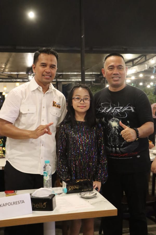 Kapolresta Pontianak Hadiri 40Th Yuddie Chaniago Berkarya In Concert dan Audiensi Bersama IPSI Kota Pontianak