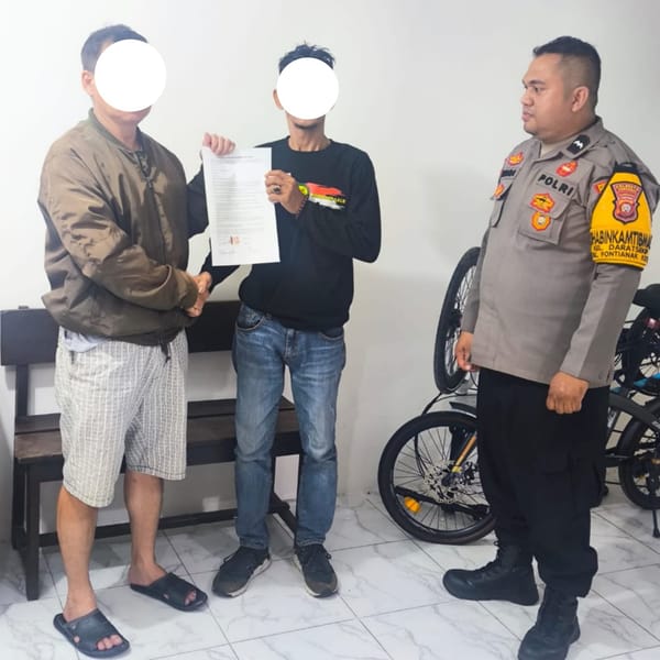Perselisihan Warga di Pasar Mawar Diselesaikan Secara Kekeluargaan oleh Bhabinkamtibmas
