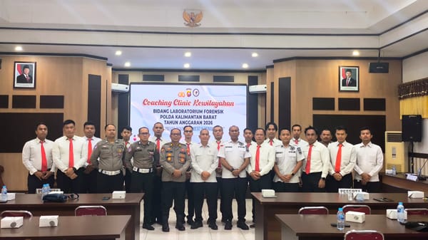 Bag SDM Polresta Pontianak Gelar Coaching Clinic Fungsi Teknis Labfor TA 2026 untuk Tingkatkan Kompetensi Personel