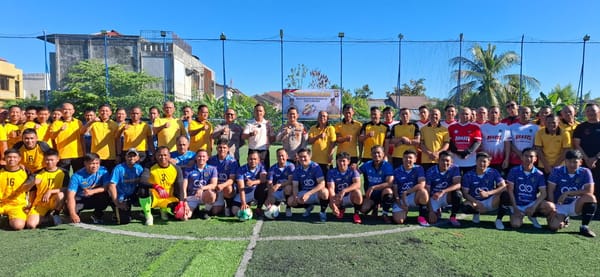 Jelang Hari Bhayangkara ke-80, Polresta Pontianak Ramaikan Kompetisi Mini Soccer Antar Jajaran