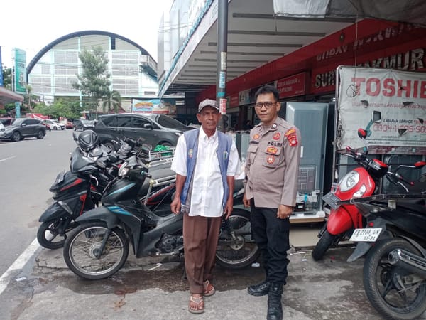 Ciptakan Situasi Aman dan Kondusif, Pos Polisi Nusa Indah Sambangi Pasar Berikan Pesan Kamtibmas