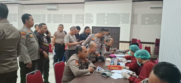 Semarak Hari Bhayangkara ke-80, Polresta Pontianak Ajak Masyarakat Donorkan Darah untuk Sesama