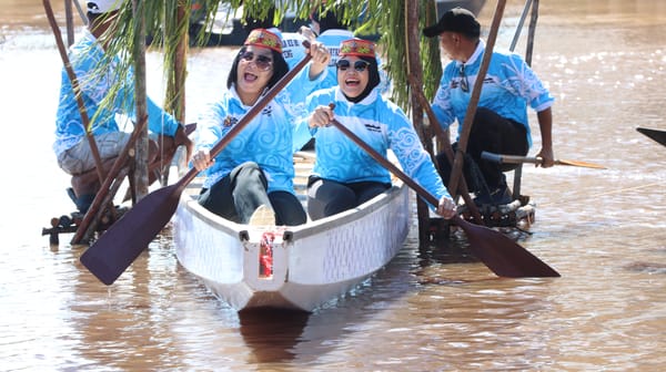 Semarak Hari Bhayangkara ke-80, Polda Kalteng Gelar Lomba Besei Kambe untuk Melestarikan Budaya Lokal