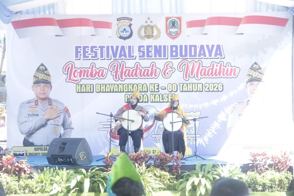 Jelang Hari Bhayangkara ke-80, Polda Kalsel Semarakkan Budaya Daerah Lewat Lomba Madihin dan Hadrah