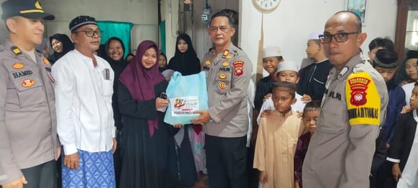 Sambut Hari Bhayangkara ke-80, Polresta Pontianak Salurkan 1.000 Paket Sembako untuk Masyarakat