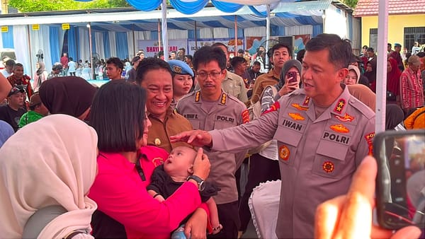 Polri Untuk Masyarakat, Ribuan Senyum Warga Dibalik Bakti Kesehatan HUT Bhayangkara ke-80 di Polda Kalteng