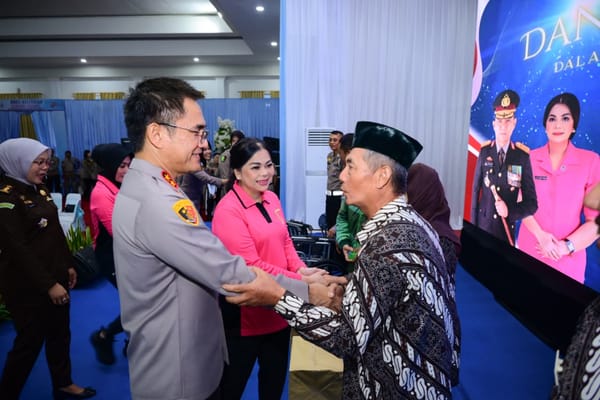 Dalam Rangka Hari Bhayangkara ke-80, Polda Jambi Gelar Bakti Kesehatan dan Bakti Sosial untuk Masyarakat