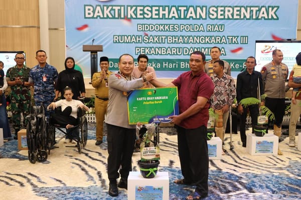 Sambut Hari Bhayangkara ke-80, Polda Riau Hadirkan 14 Layanan Medis untuk Masyarakat