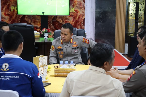 Audiensi Bersama HIKMAHBUDHI, Kapolresta Pontianak Dorong Sinergi dalam Menjaga Kerukunan dan Kamtibmas