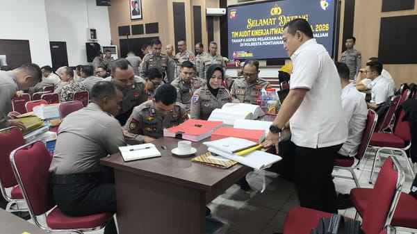 Polresta Pontianak Siap Tingkatkan Profesionalisme melalui Audit Kinerja Itwasum Polri Tahap II