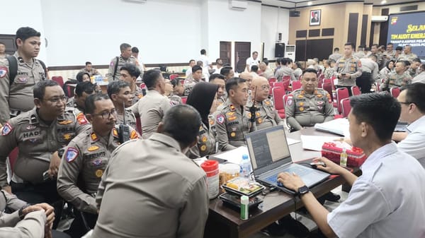 Audit Kinerja Itwasum Polri Tahap II Digelar di Polresta Pontianak, Fokus pada Evaluasi Empat Aspek Utama