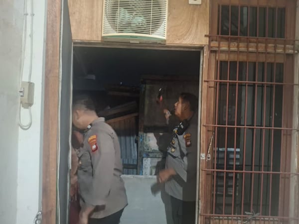 Patroli Enggang Polsek Pontianak Utara Gerak Cepat Tindaklanjuti Laporan Pencurian di Rumah Warga Siantan