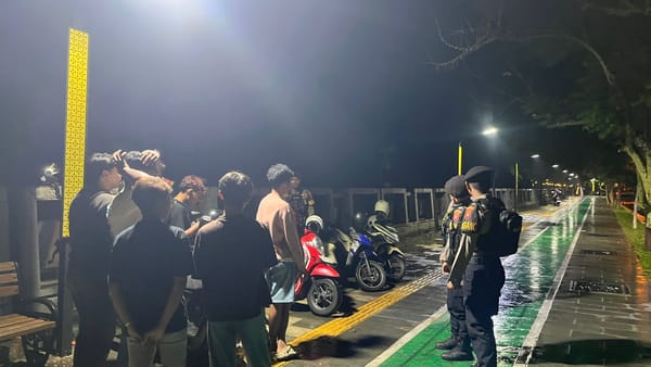 Polresta Pontianak Intensifkan Patroli Skala Besar Demi Ciptakan Malam Minggu yang Aman dan Kondusif