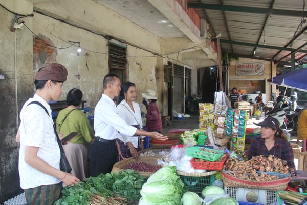 Satgas Pangan Polda Bali Intensifkan Pengawasan Harga Sembako di Pasar Tradisional