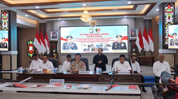 Polda Kalteng Berhasil Bongkar 331 Kasus Narkoba, Upaya Penindakan Diklaim Selamatkan 1,28 Juta Jiwa