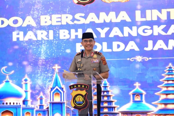 Semarak Hari Bhayangkara ke-80, Polda Jambi Satukan Tokoh Lintas Agama dalam Doa Bersama