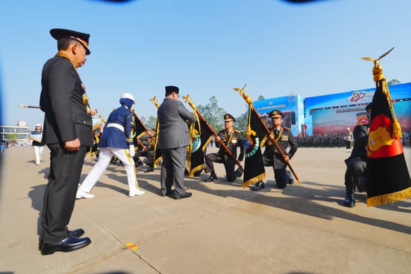 Prestasi di Hari Bhayangkara ke-80, Polda Kalteng Terima Penghargaan Nugraha Sakanti dari Presiden